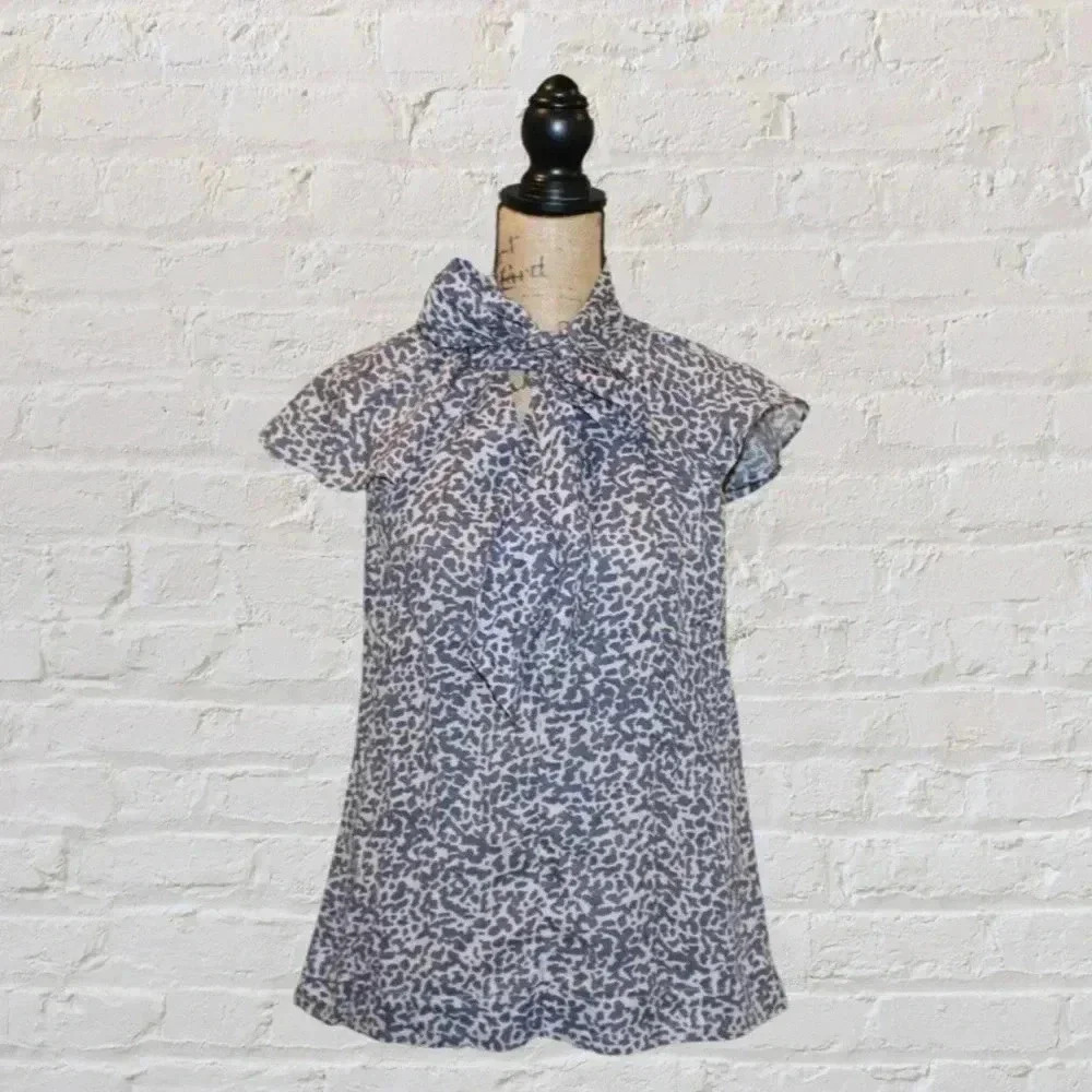 French Connection Blouse - Leopard